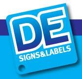 DE Signs Labels
